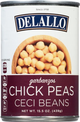 DeLallo Chick Peas - 15.5 Oz - Image 2