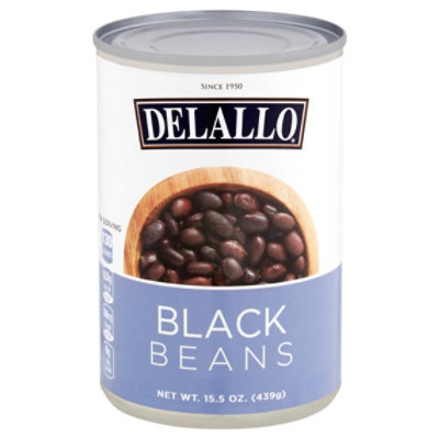 DeLallo Black Beans - 15.5 Oz - Image 3