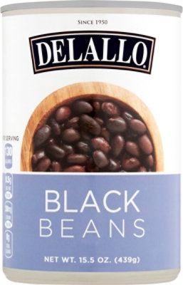 DeLallo Black Beans - 15.5 Oz - Image 2