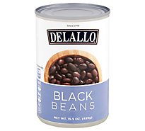 DeLallo Black Beans - 15.5 Oz