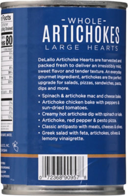 DeLallo Artichoke Hearts In Brine - 13.75 Oz - Image 6