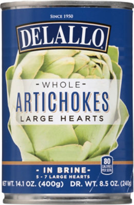 DeLallo Artichoke Hearts In Brine - 13.75 Oz - Image 2