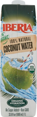 Iberia Organic Natural Cococnut Water - 1 Liter - Image 6