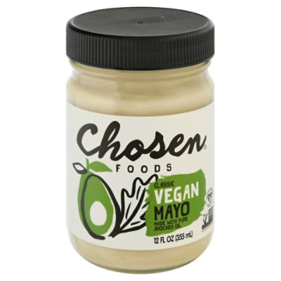 Chosen Foods Mayo Vegan Avocado Oil 12 Oz Vons