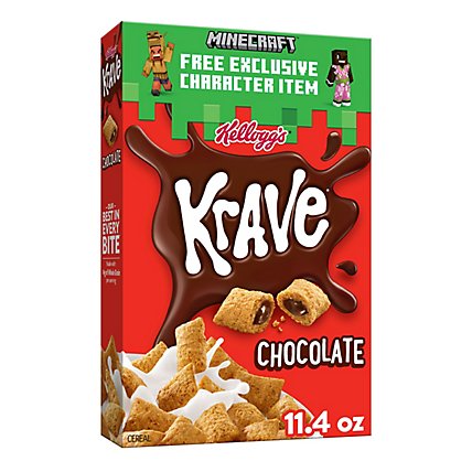 Krave 7 Vitamins and Minerals Chocolate Breakfast Cereal 6 Count - 11.4 Oz - Image 2
