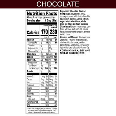 Krave 7 Vitamins and Minerals Chocolate Breakfast Cereal 6 Count - 11.4 Oz - Image 4