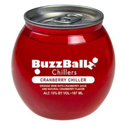 Buzz Ballz Cranberry Chiller - 187 Ml