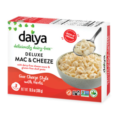 Daiya Dairy Free Gluten Free Four Cheeze Style with Herbs Vegan Mac and Cheese - 10.6 Oz