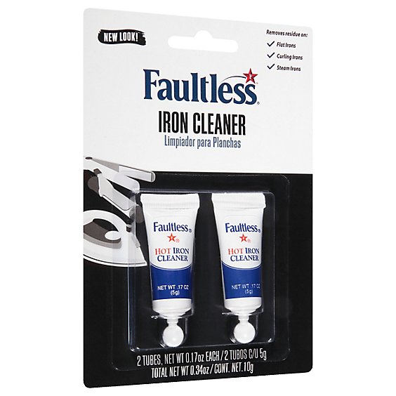 Faultless Iron Cleaner Hot - 2-0.17 Oz
