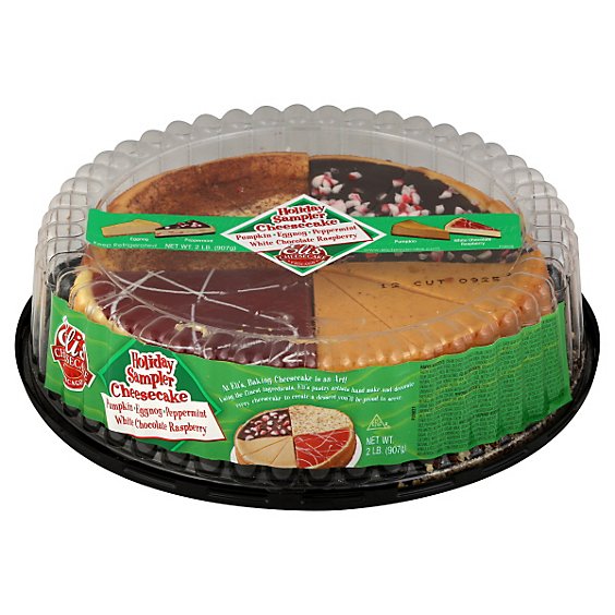 Elis Cheesecake Cheesecake Sampler Holiday - 2 Lb