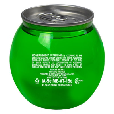 Buzz Balls Chillers Sour Apple Wine - 187 Ml - Image 2