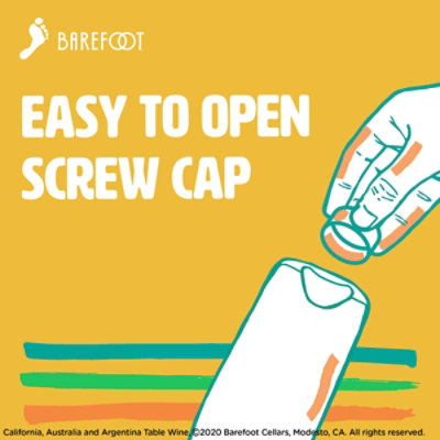 Barefoot To Go Pinot Grigio White Wine Tetra - 500 Ml - Image 4