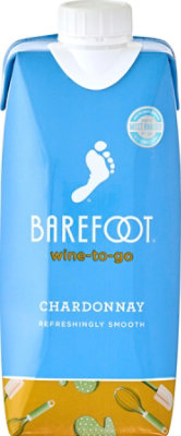 Barefoot To Go Chardonnay White Wine Tetra - 500 Ml - Image 1