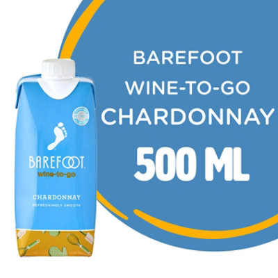 Barefoot To Go Chardonnay White Wine Tetra - 500 Ml - Image 2