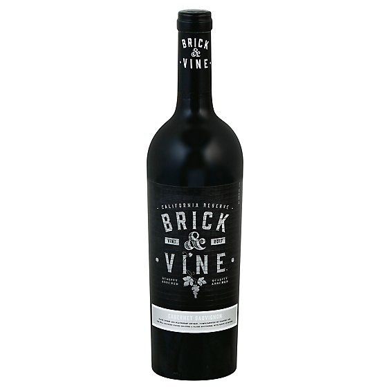 Brick & Vine Cabernet Sauvignon Red Wine - 750 Ml