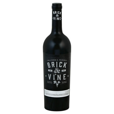 Brick & Vine Cabernet Sauvignon Red Wine - 750 Ml - Image 1