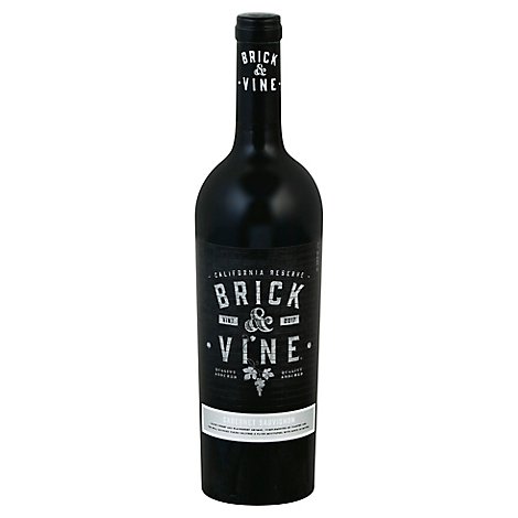 Brick & Vine Cabernet Sauvignon Red Wine - 750 Ml