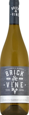 Brick & Vine Chardonnay White Wine - 750 Ml - Image 2