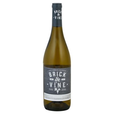 Brick & Vine Chardonnay White Wine - 750 Ml - Image 1