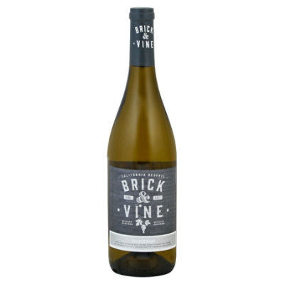Brick & Vine Chardonnay White Wine - 750 Ml
