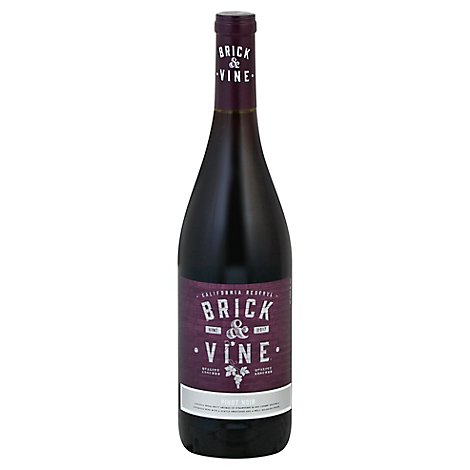 Brick & Vine Pinot Noir Red Wine - 750 Ml