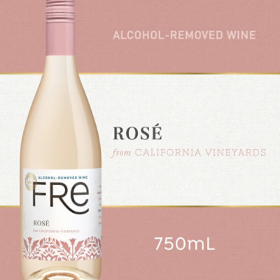 FRE Alcohol Removed Rose Wine Bottle - 750 Ml