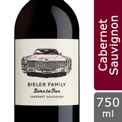 Bieler Family Born to Run Cabernet Sauvignon Red Wine Bottle - 750 Ml - Image 1