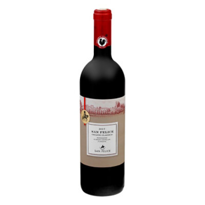 San Felice Classico Chianti Wine Glass Bottle - 750 Ml - Image 3