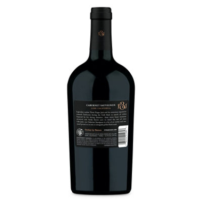 Three Finger Jack Lodi Cabernet Wine - 750 Ml - Image 7