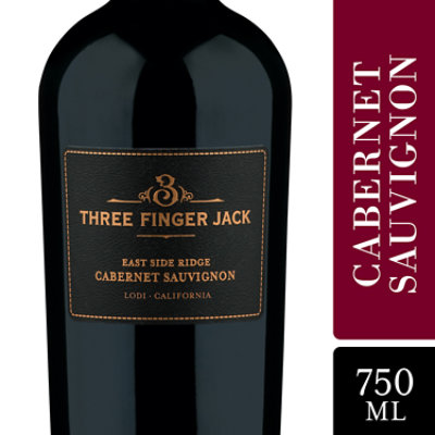 Three Finger Jack Lodi Cabernet Wine - 750 Ml - Image 1