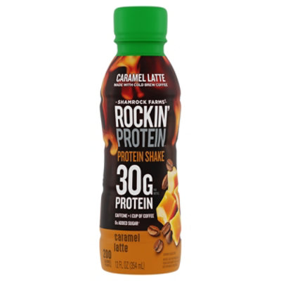 Shamrock Farms Rockin Protein Energy Caramel Latte - 12 Fl. Oz