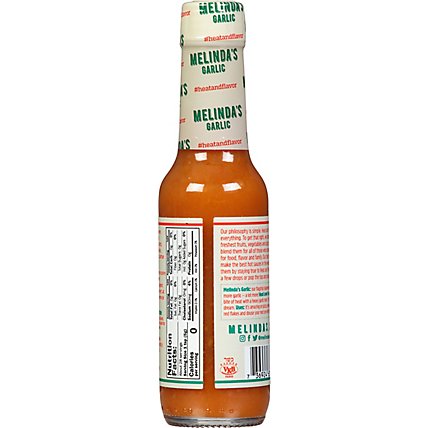 Melindas Hot Sauce Habanero Pepper Sauce Garlic - 5 Fl. Oz. - Image 6