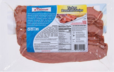 Midamar Halal Turkey Breakfast Strips - 12 Oz - Image 6