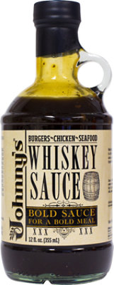 Johnnys F Sauce Whiskey - 12 Oz