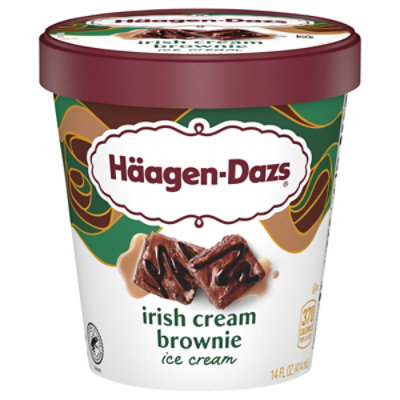 Haagen-Dazs Ice Cream Irish Cream Brownie - 14 Fl. Oz. - Image 3