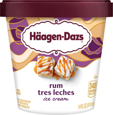 Haagen-Dazs Ice Cream Rum Tres Leches - 14 Fl. Oz. - Image 2