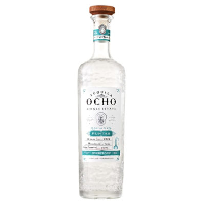 Tequila Ocho Tequila Plata La Latilla 80 Proof - 750 Ml - Image 1