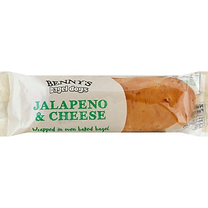 Bennys Bagel Dogs Jalapeno & Cheese - 5 Oz - Image 2