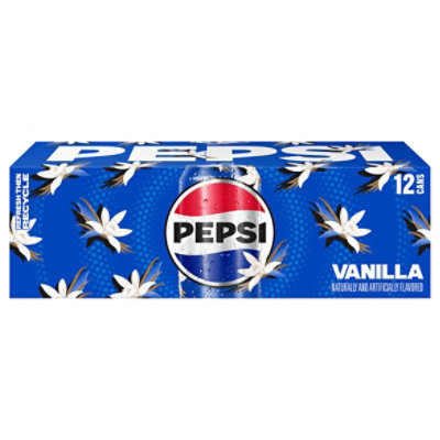 Pepsi Vanilla Cola - 12-12 Fl. Oz.