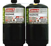 Coleman Camping Gas Propane - 2-16 Oz