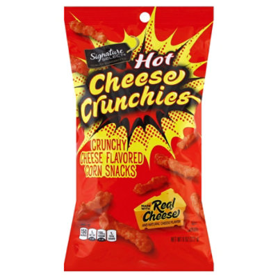 Signature Select Hot Cheese Crunchies - 8 Oz