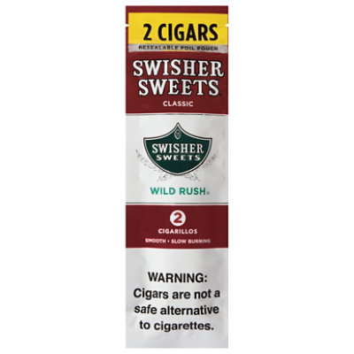 Swisher Sweet Wild Rush Cgrlo - 2 Count - Image 1