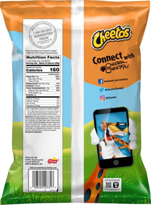 CHEETOS Eggs Cheese Flavored Snacks Double Cheddar Puffs - 7 Oz - Image 6