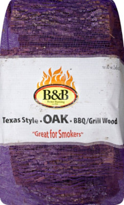 B & B Bbq/Grill Wood Oak 1 Cu. Ft. - Each - Haggen