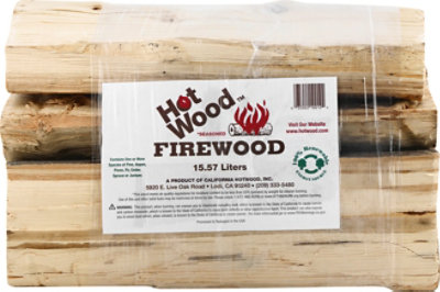 Hot Wood Firewood Bundle Seasoned 0.7 Cu. Ft. - Each - Image 2