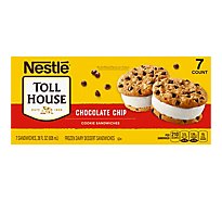 Toll House Cookie Sandwich Chocolate Chip Vanilla - 7-3.3 Fl. Oz.