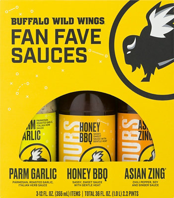 Buffalo Wild Wings 3pk Sauces - 3-12 Oz