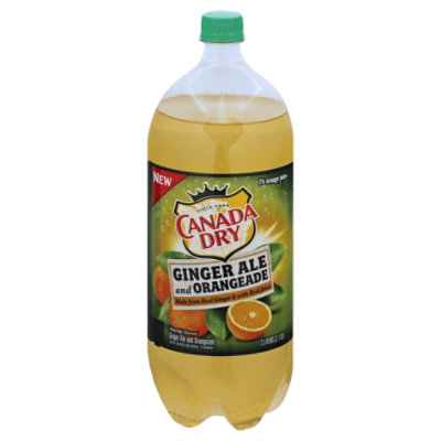 Canada Dry Ginger Ale And Orangeade - 2 Liter - Image 1