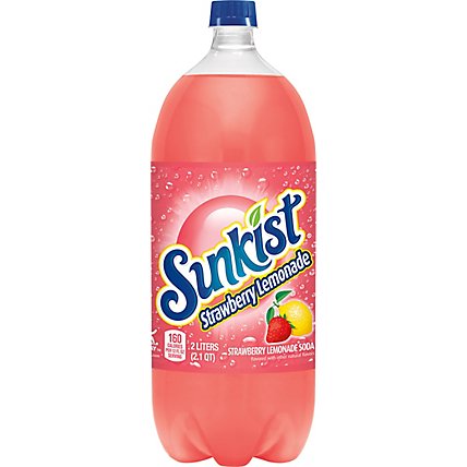 Sunkist Strawberry Lemonade - 2 Liter - Image 2