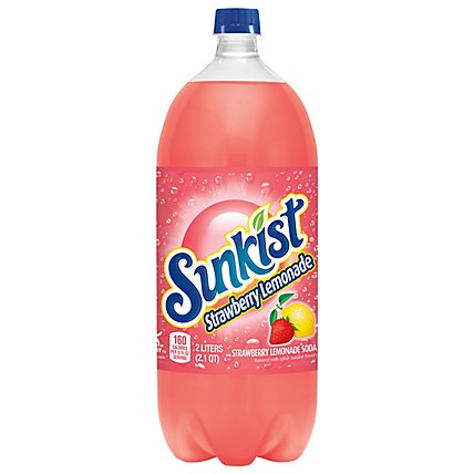 Sunkist Strawberry Lemonade - 2 Liter - Image 1